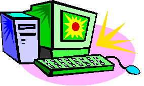 Ilustração de um computador