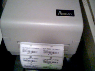 Impressora térmica de etiquetas